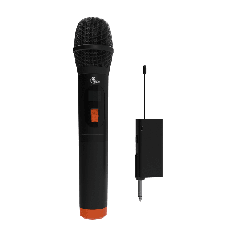 MICRÓFONO INALÁMBRICO DE MANO UHF CON RECEPTOR RECARGABLE BIDIRECCIONAL XTS 6903
