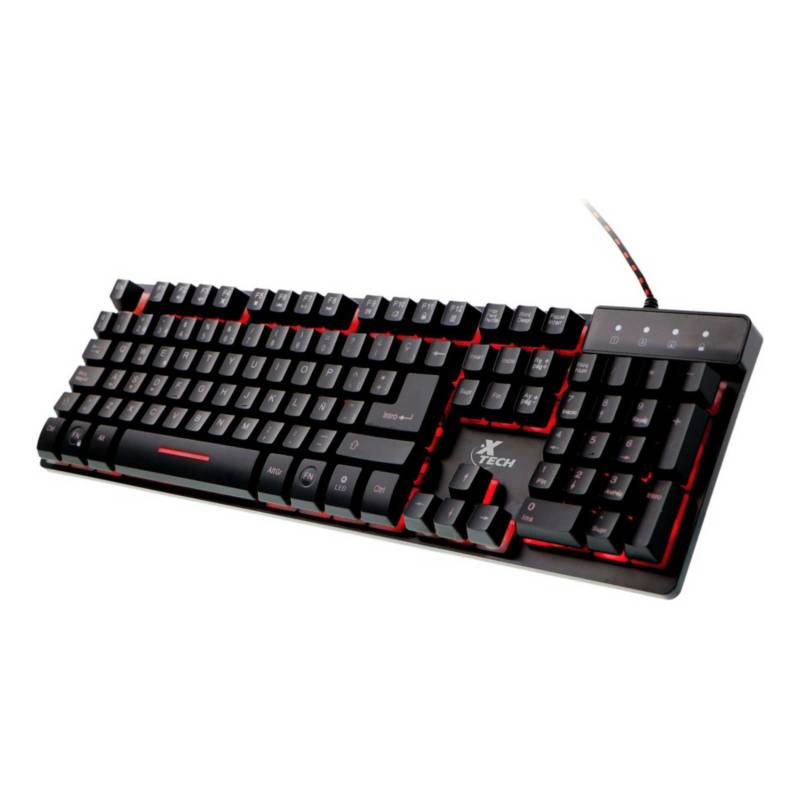 TECLADO GAMER XTECH REVENGER XTK-520S ESPAÑOL RGB 0