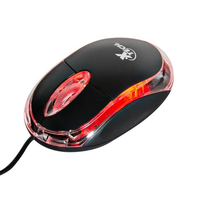 MOUSE OPTICO XTECH 3 BOTONES 1000DPI XTM-195 0