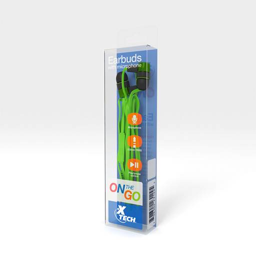 PACK 10 AUDIFONOS C/MICROFONO XTECH JACK3.5MM CABLE 1 METRO MULTICOLORES7