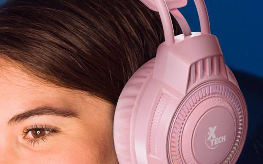 AUDIFONOS GAMER XTECH KHIONE JACK 3.5 ILUMINACION LED PC/CONSOLA XTH-5645