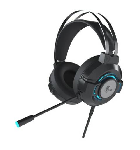 AUDIFONOS GAMER XTECH MORRIGHAN JACK 3.5MM LED 7 COLORES XTH-565 0