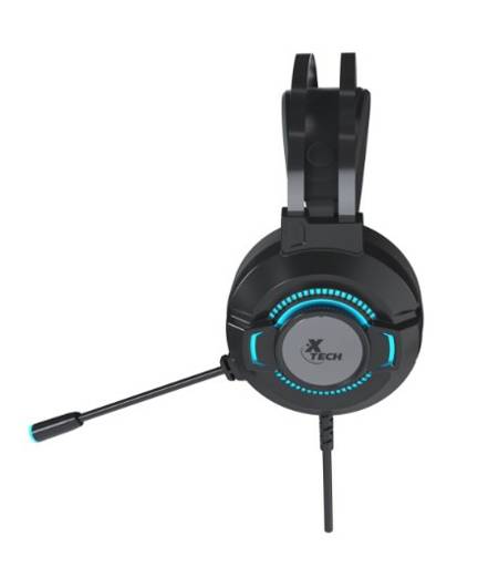 AUDIFONOS GAMER XTECH MORRIGHAN JACK 3.5MM LED 7 COLORES XTH-5653