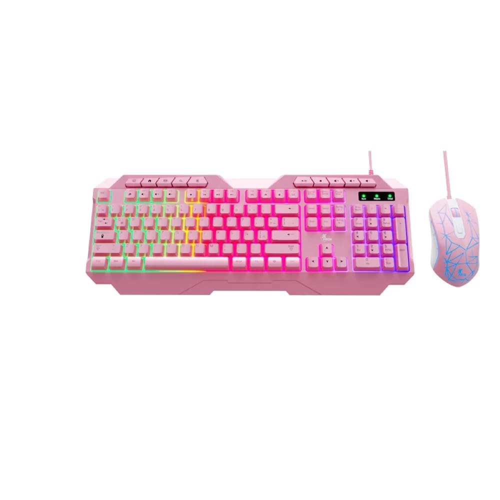 KIT TECLADO + MOUSE GAMER XTECH XTK-540S USB ESPAÑOL 0