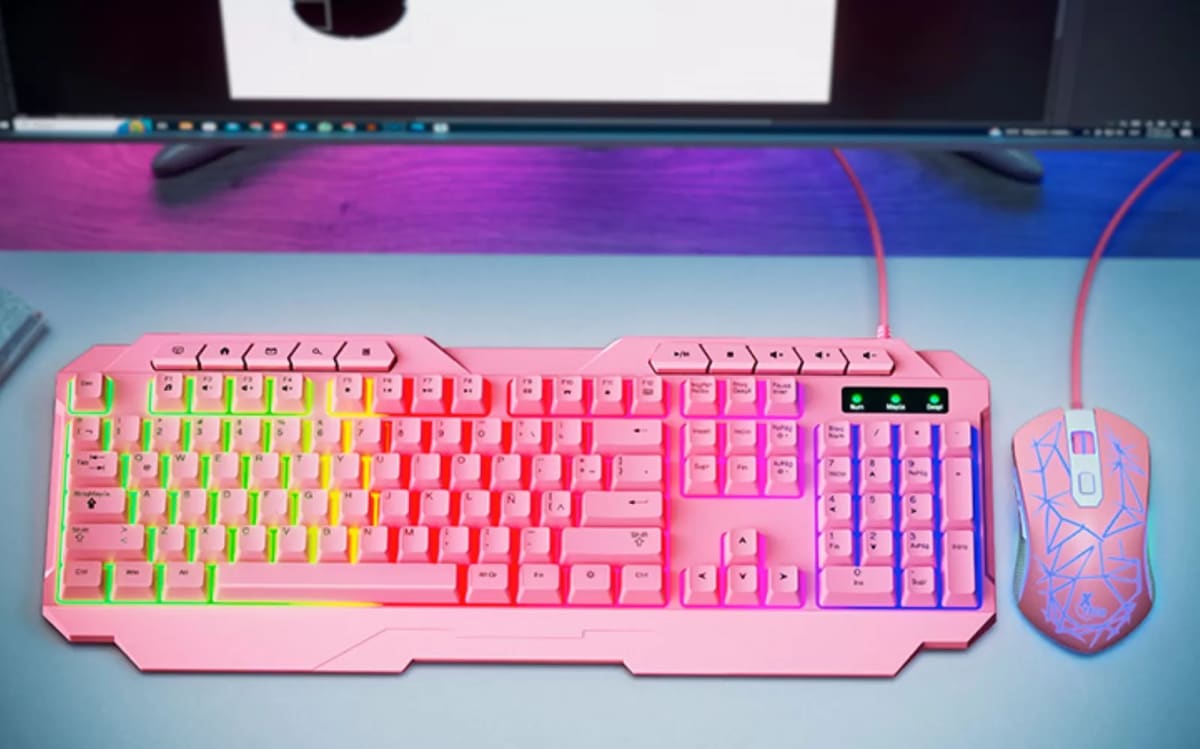 KIT TECLADO + MOUSE GAMER XTECH XTK-540S USB ESPAÑOL3