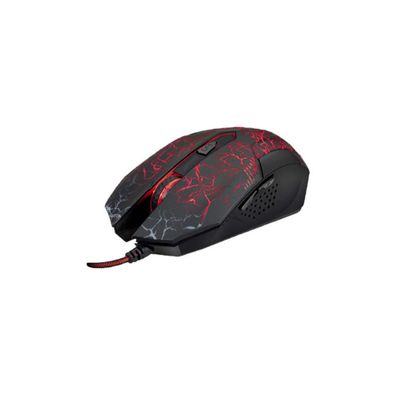 MOUSE GAMER ALÁMBRICO XTECH 2400 DPI 6 BOTONES LED 3 COLORES XTM-510 0