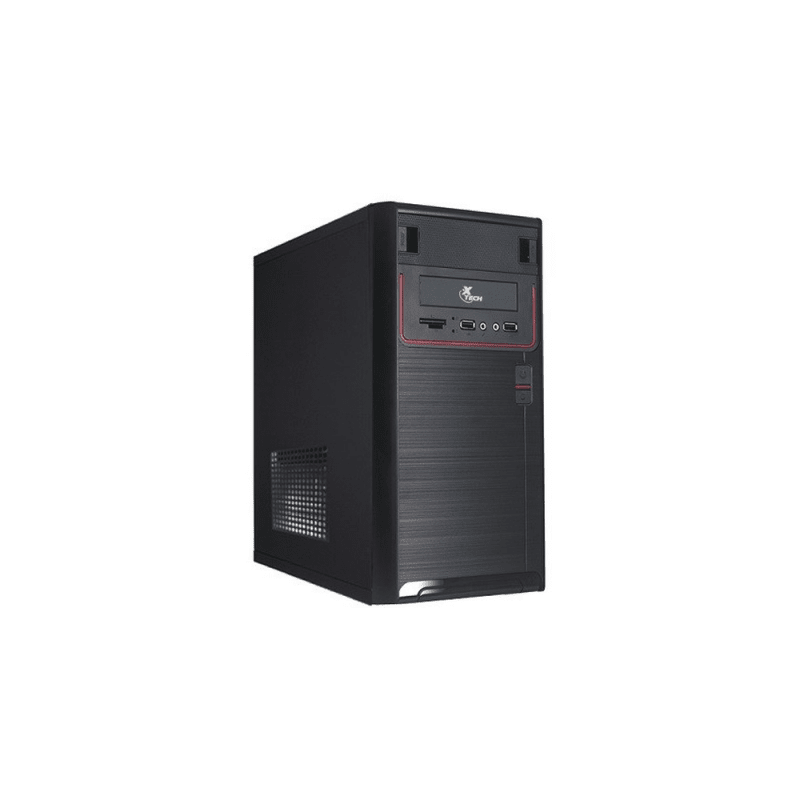 Gabinete XTech XTQ-100 Micro ATX Puerto USB 2.0 Audio/mic Fuente 600W Color Negro 0