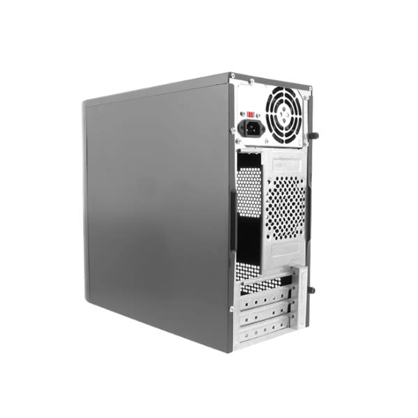 Gabinete XTech XTQ-100 Micro ATX Puerto USB 2.0 Audio/mic Fuente 600W Color Negro2