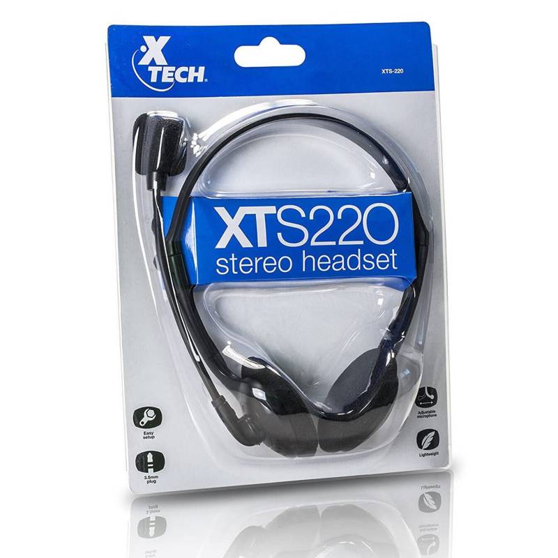 Audifonos Xtech Call Center 3.5mm Xts2202