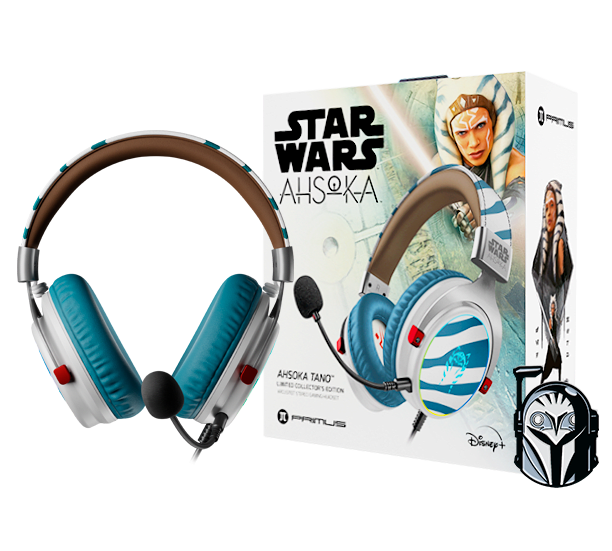 AUDIFONOS PRIMUS GAMING PHS-S110AT AHSOKA TANO ARCUS110T CELESTE/BLANCO