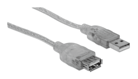CABLE EXTENSOR USB 2.0 MANHATTAN 5 METROS 3m