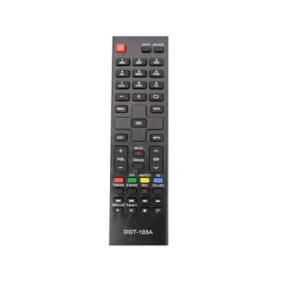 Control Remoto Compatible Con Tv Antigua Daewoo Dgt-103A Negro