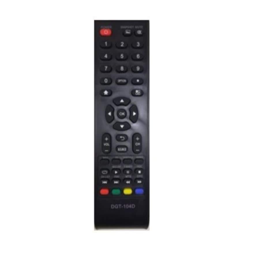 Control Remoto Compatible Con Smart Tv Irt Dgt-104D NEGRO