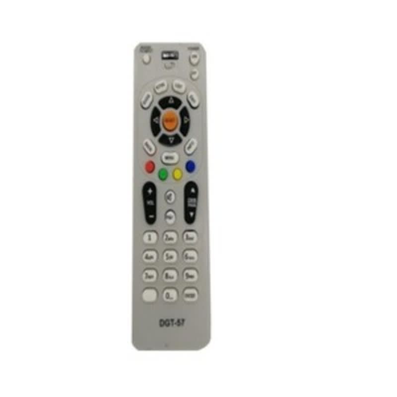 Control Remoto Genérico Para Decodificadores Directv DGT-57 + Pilas NEGRO
