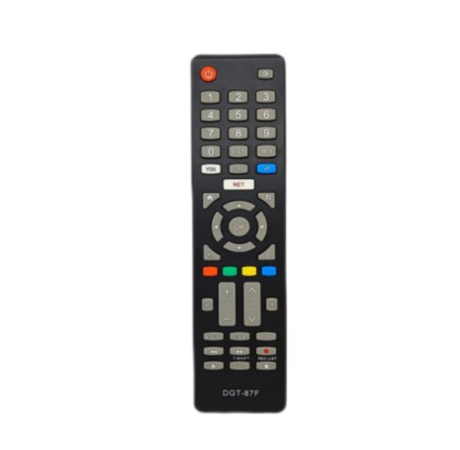 Control Remoto Compatible Con Smart Tv Android Tcl Dgt-82F NEGRO