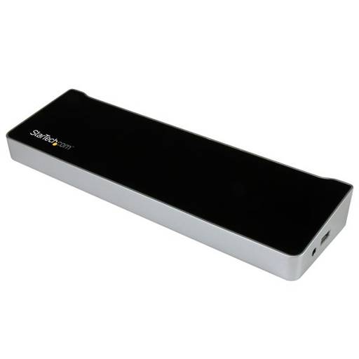 DOCKING STATION USB 3.0 HDMI x1 DP x2 USB 3.0 x4 RJ-45 GIGABIT GRIS
