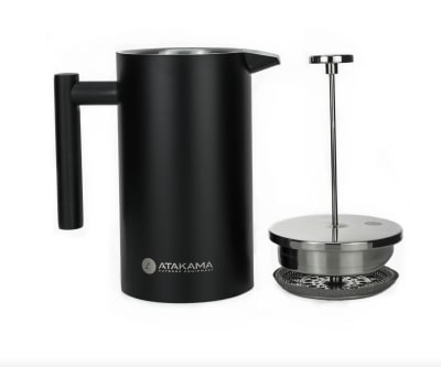 Cafetera Térmica Huemul Negra Prensa Francesa 1 Lt