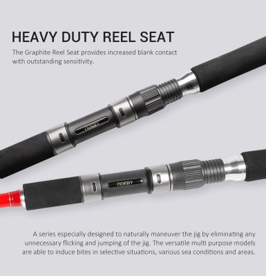 Caña Leisure K5 JIGGING NBJ602M