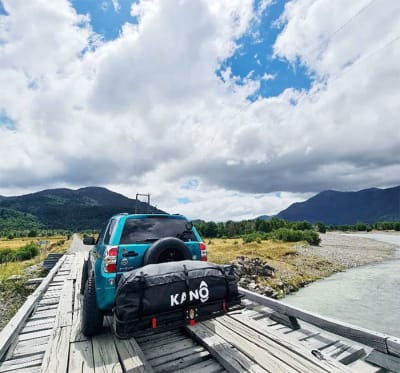 Canasto para enganche con bolso seco