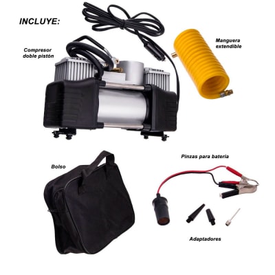 Compresor aire 2 cilindros 85 Lt/min