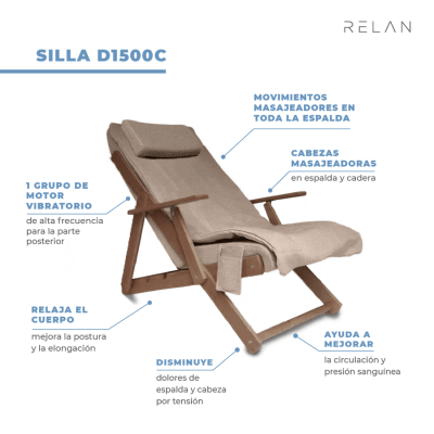 Silla Masajeadora D-1500C
