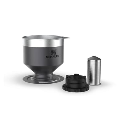 POUR OVER SET de Filtro Café + TAZA CAMPING NEGRO