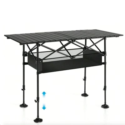 Mesa de Metal Plegable rectangular