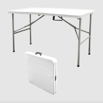 MESA PLEGABLE BLANCA 1 2MT