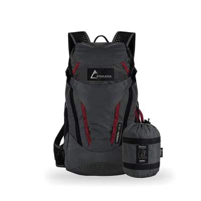 Mochila Plegable Carbón 28L Gris
