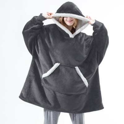 Manta Poncho Sherpa