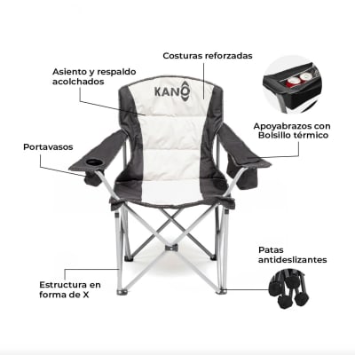 Silla Camping Plagable Cucao