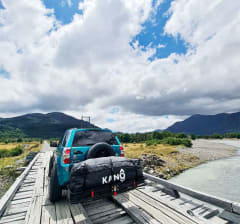 Canasto para enganche con bolso seco