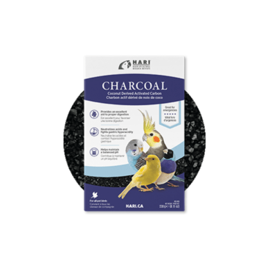 HARI CHARCOAL CARBON ACTIVADO PARA AVES 230 GRS