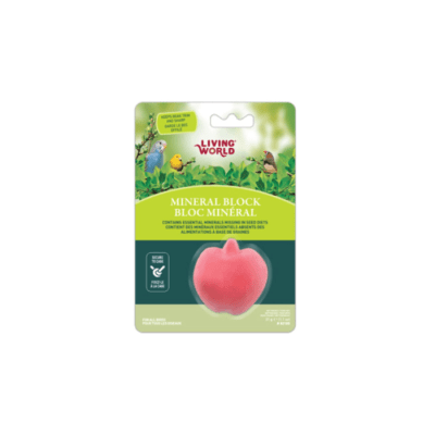 BLOQUE MINERAL MANZANA LIVING WORLD