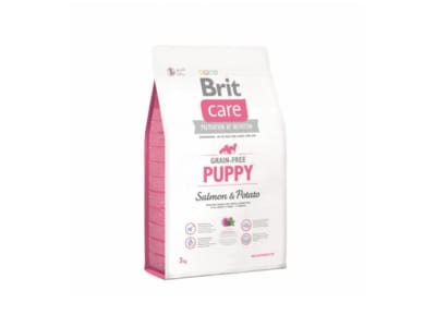 BRIT CARE GRAIN FREE PUPPY SALMON & POTATO 3KG