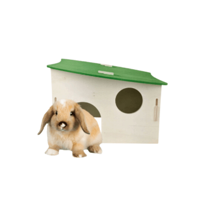 CASA DE MADERA PARA CONEJOS