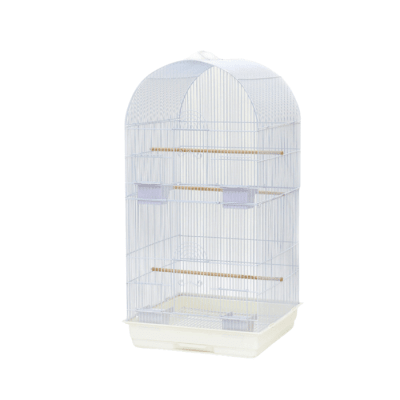 JAULA OVAL PARA AVES