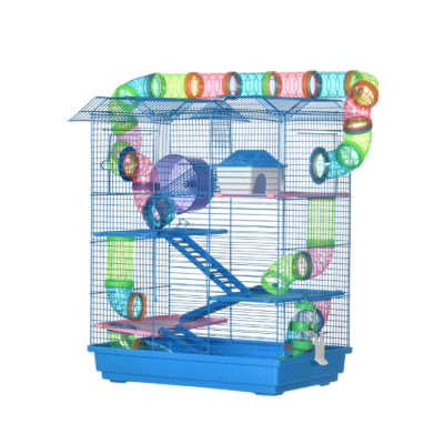 JAULA 5 NIVELES CON TUBOS