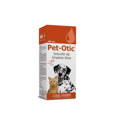 PET - OTIC SOLUCION DE LIMPIEZA OTICA 100 ML