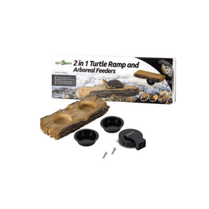 2 EN 1, ISLA PARA TORTUGAS O COMEDERO PARA  GECKOS ARBORICOLAS1