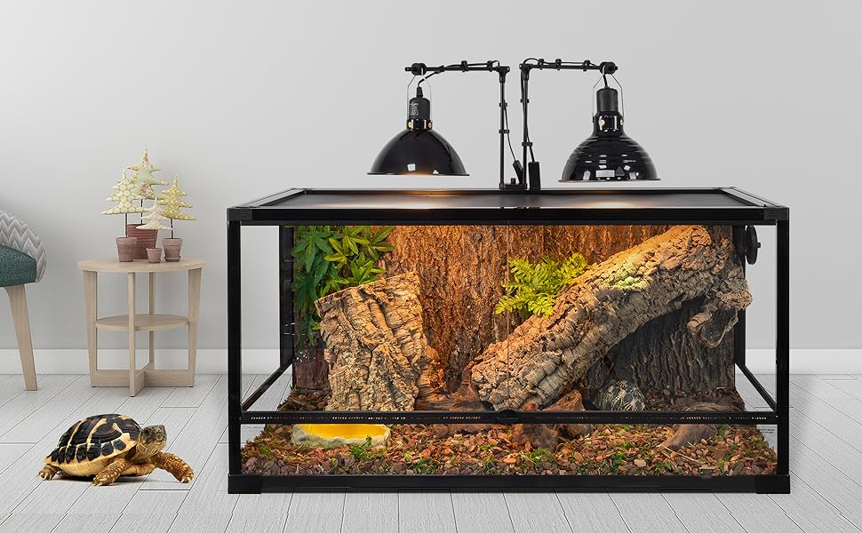 SOPORTE DOBLE PARA DOMOS REPTIZOO5