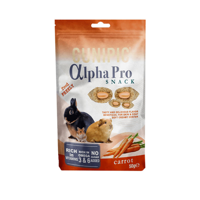 CUNIPIC Alpha Pro Snack Carrot 50 gr1