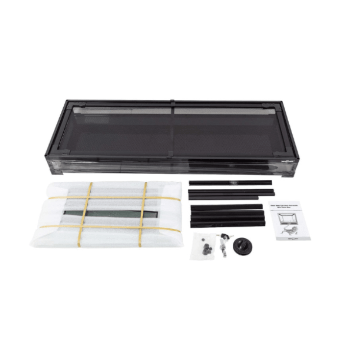 TERRARIOS DE VIDRIO (APILABLES) 120X45X45CM2