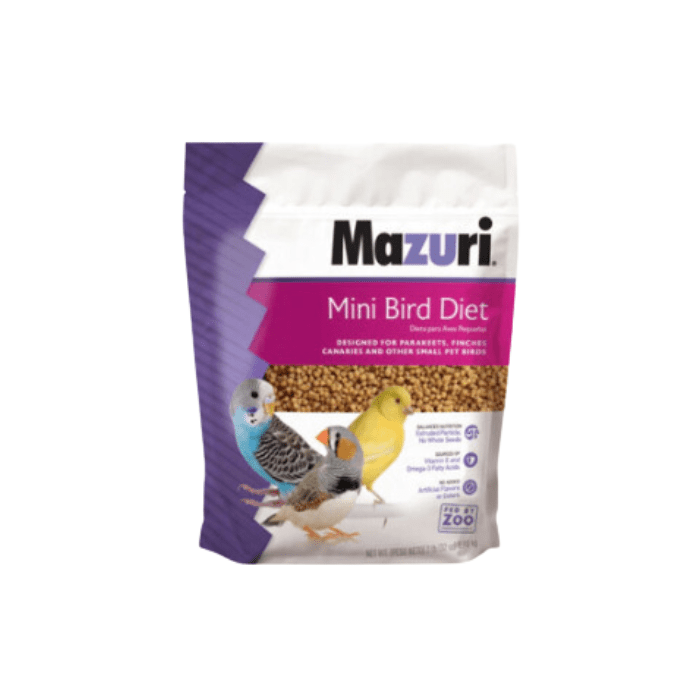 MAZURI AVES PEQUEÑAS MINI BIRD DIET 900 GR1