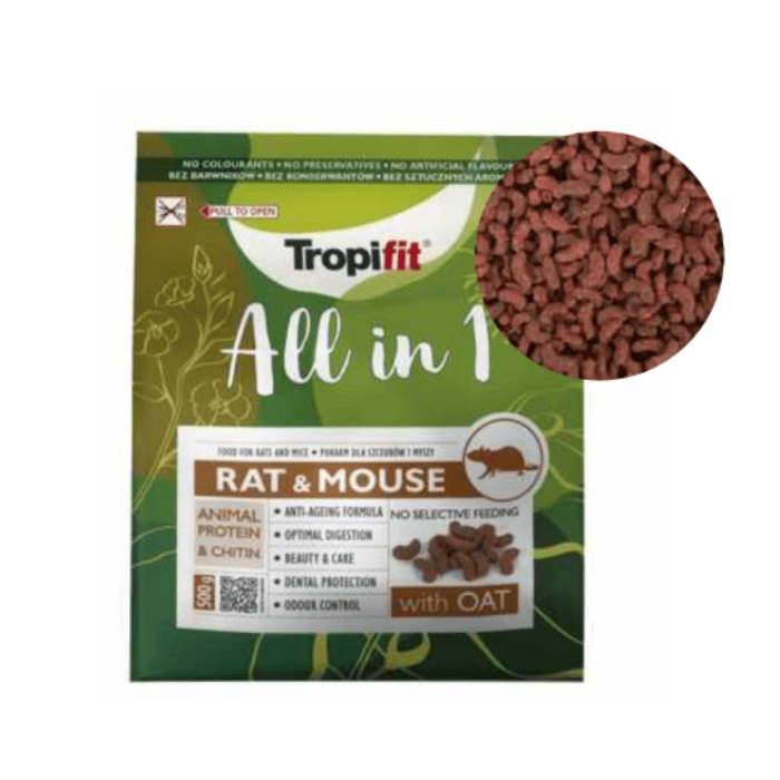 TROPIFIT RATAS & RATONES 500 GR1