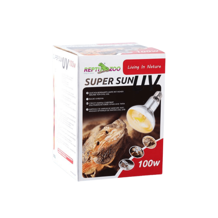 AMPOLLETA REPTIGLO SUPESUN UVB/UVA, 100 W2