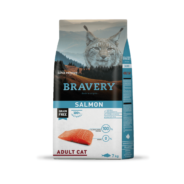 BRAVERY SALMON ADULT CAT 7 KG1