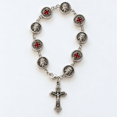Pulsera denario de metal1