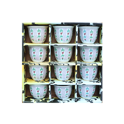 Juego de tazas Damasco1