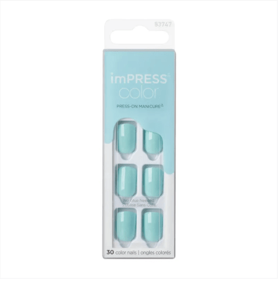 Uñas imPRESS color mint to be1